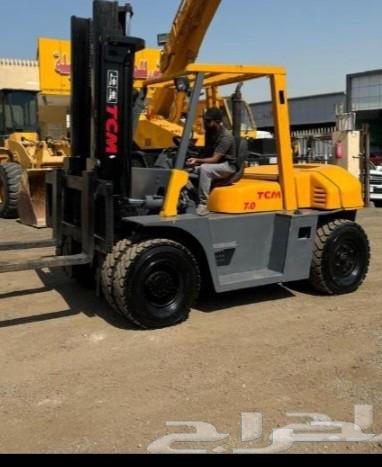 Forklifts for rent from 1 ton to 10 tons per day in Al-Shahra63779045798913111