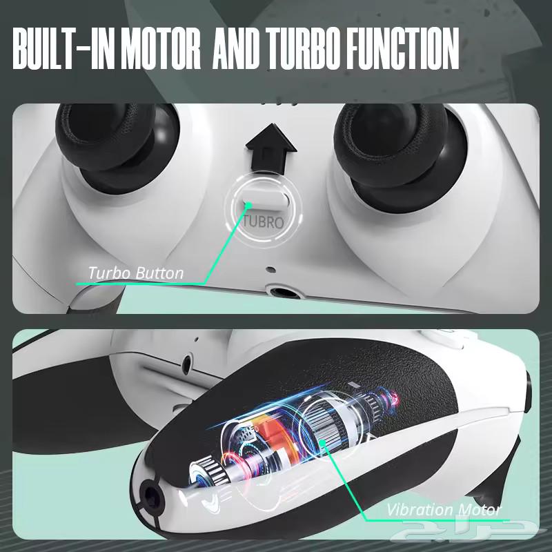 وحدة تحكم لاسلكية (جويستيك) متوافقة مع PS4 وPS5   تصميم63704480827522112