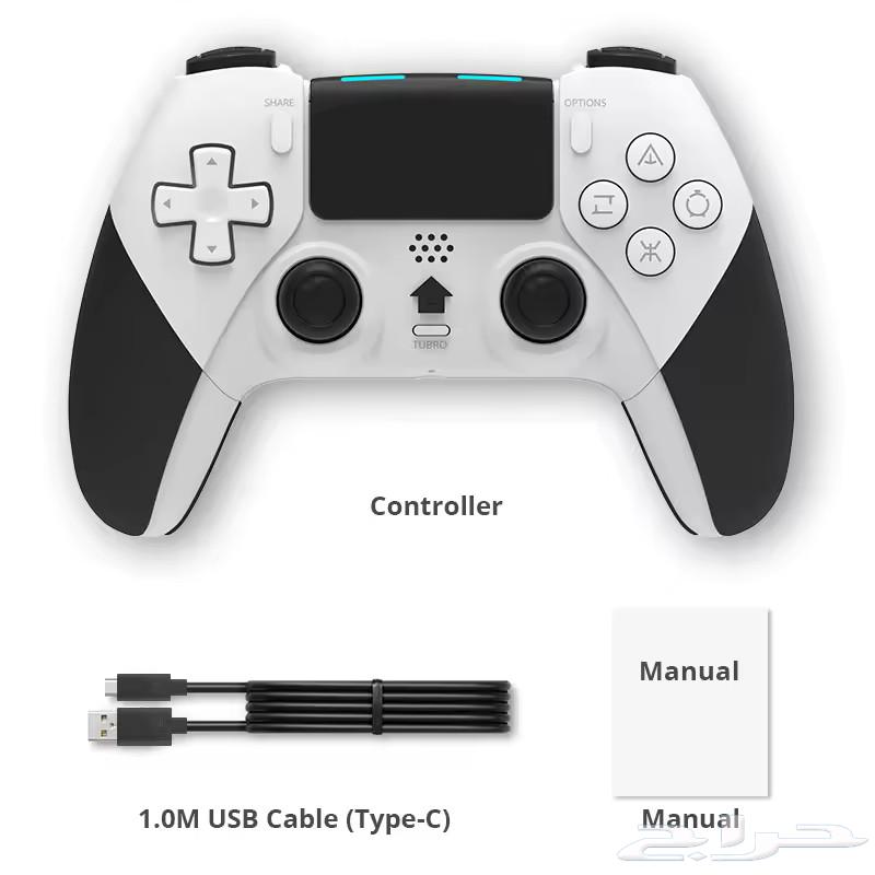 وحدة تحكم لاسلكية (جويستيك) متوافقة مع PS4 وPS5   تصميم63704480827522111