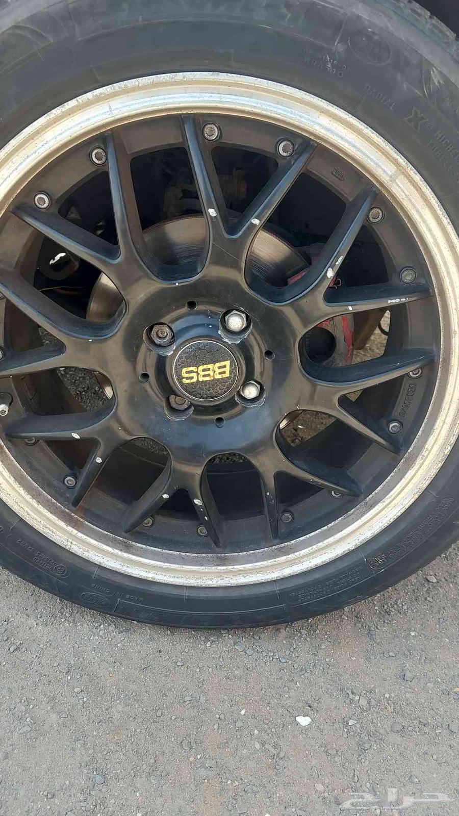 For sale 4 rims with tires, location Jeddah, price negotiable, four stud63790398582401110