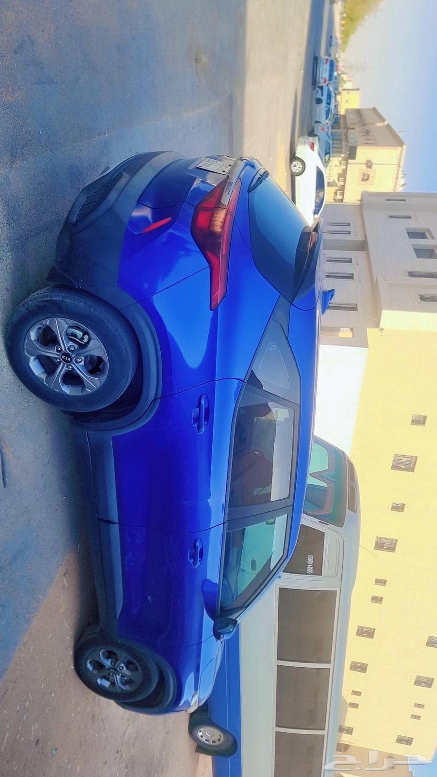 كيا سيلتوس مديل 2021 الون ازرق جتها صدمه خفيفه من جهةالشمعه63795109842817114