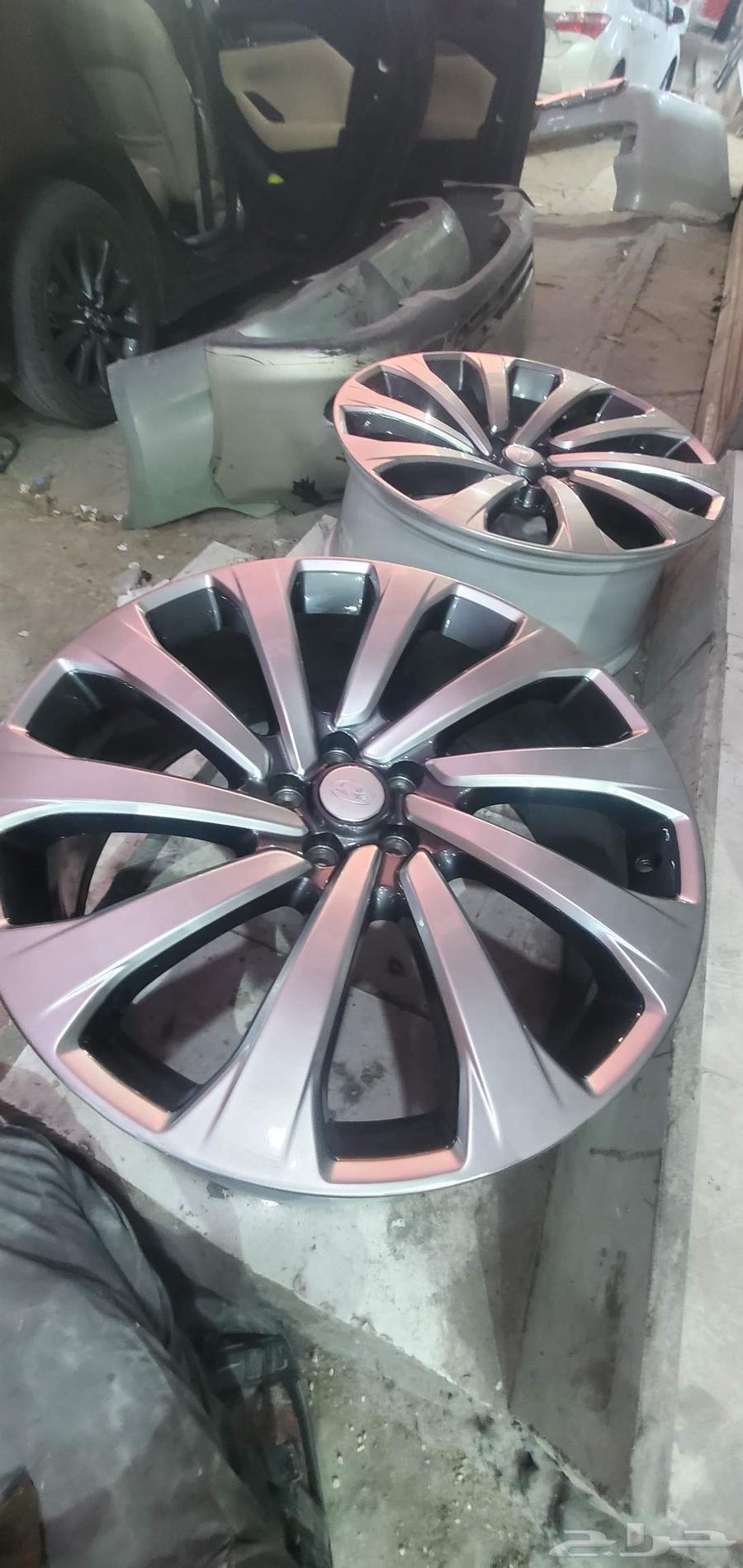 في رش الجنوط وكله وتكحيل الجنوط63781368374273114