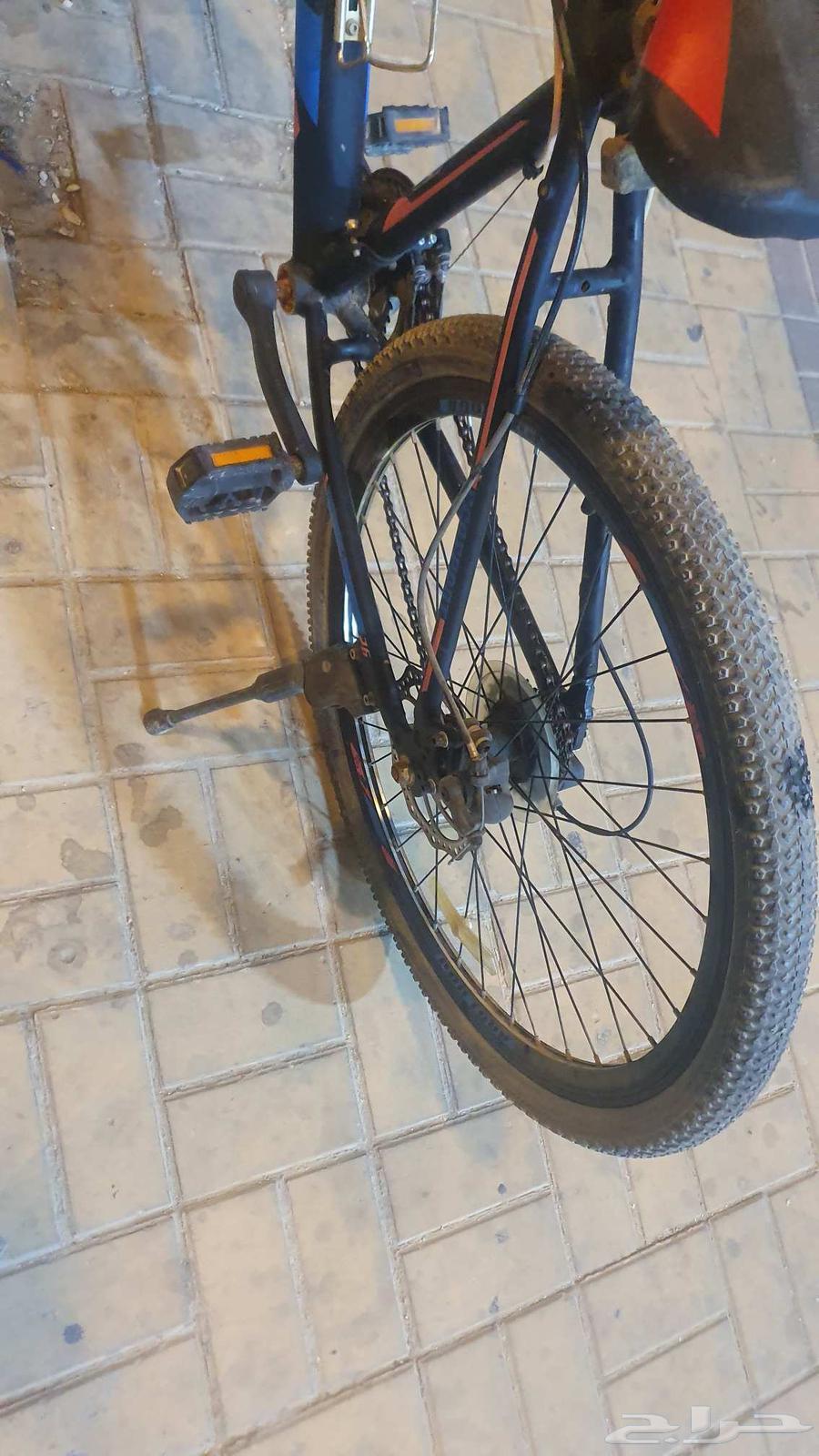 سيكل رياضي مقاس 26بحاله ممتازه63715842239234113