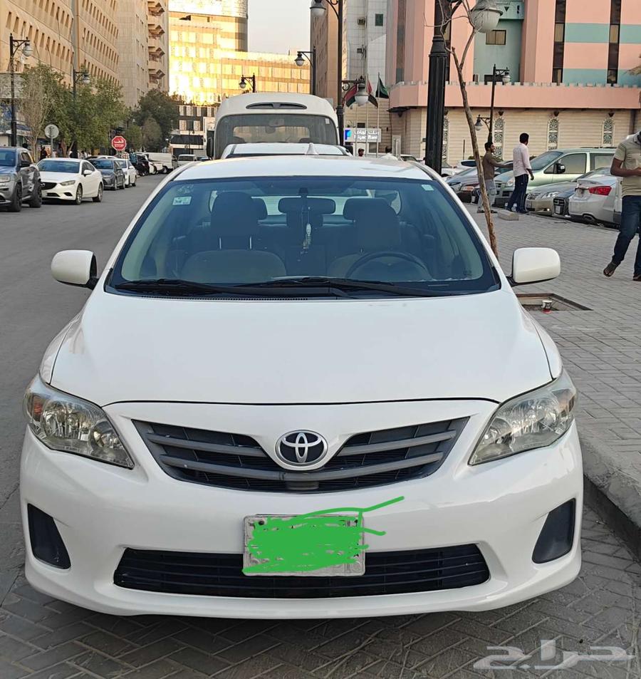كورلا موديل 2013 للبيع نظيفه63789658606595110
