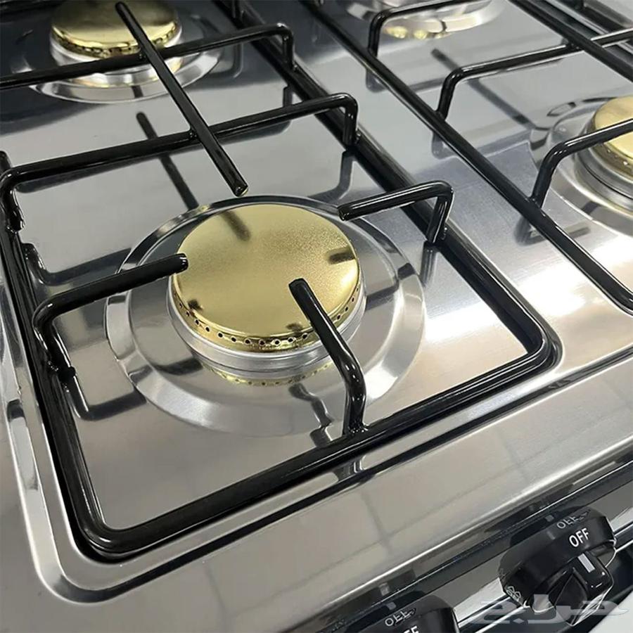 4-Burner Gas Cooker with Stand, Free Drain Strainer, and Free Delivery with 2-Year Warranty63711496134147112