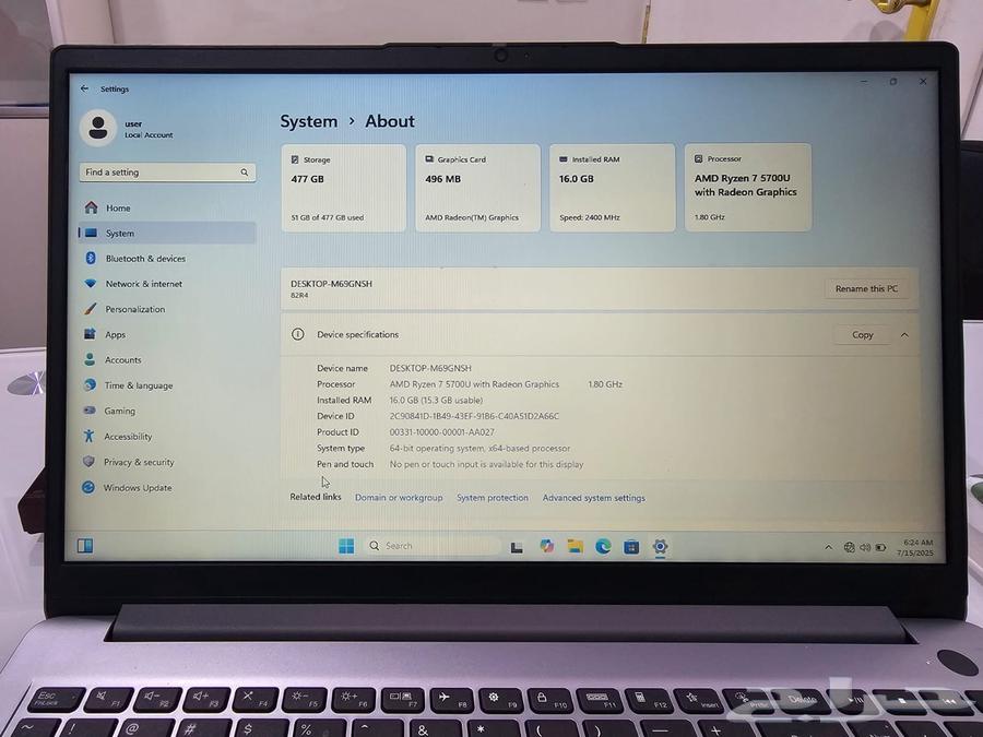 لابتوب لينوفو63713300292739111