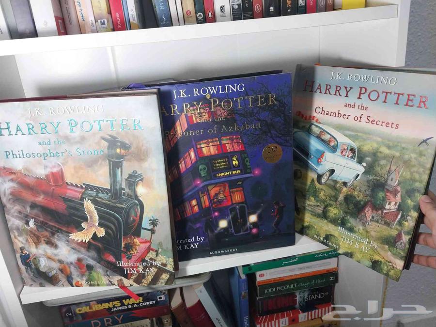 كتب هاري بوتر المصورة .. الثلاثة كتب الاولى63712126933251110