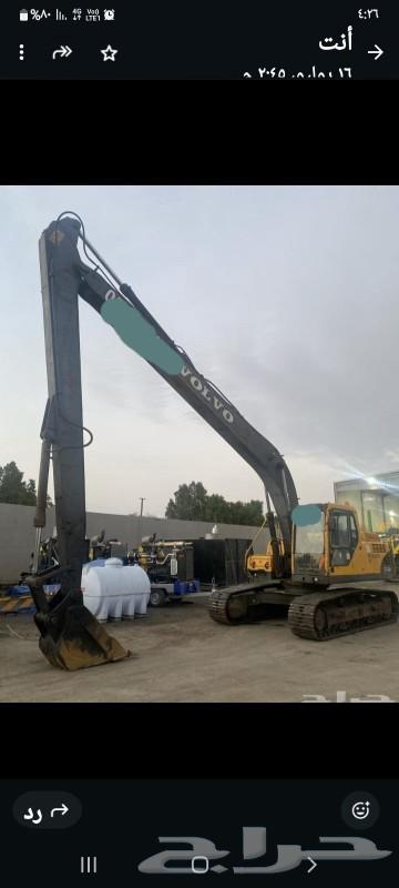 بوكلين بكلين حفار بوم طويل ذراع طويل للايجار63781974718465110