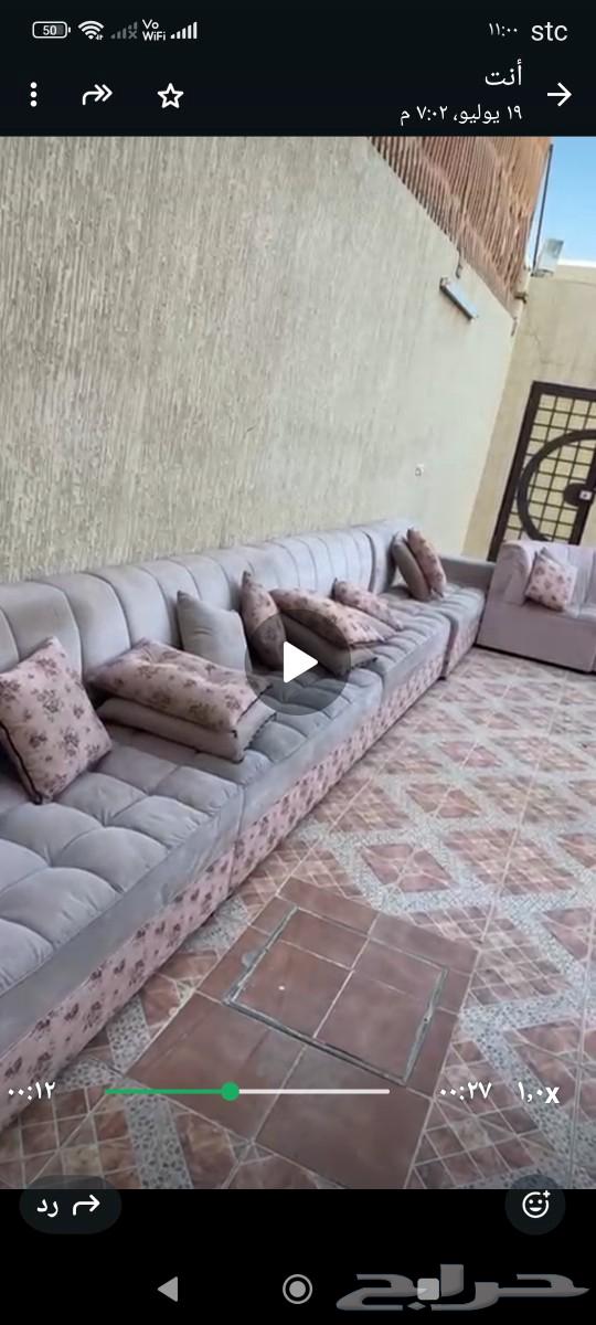 كنب للبيع ست قطع وزاويتين 45063716632902787110