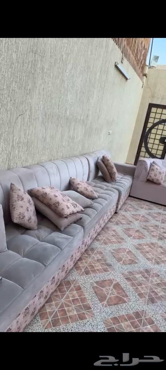 كنب للبيع ست قطع وزاويتين 45063716632902787111