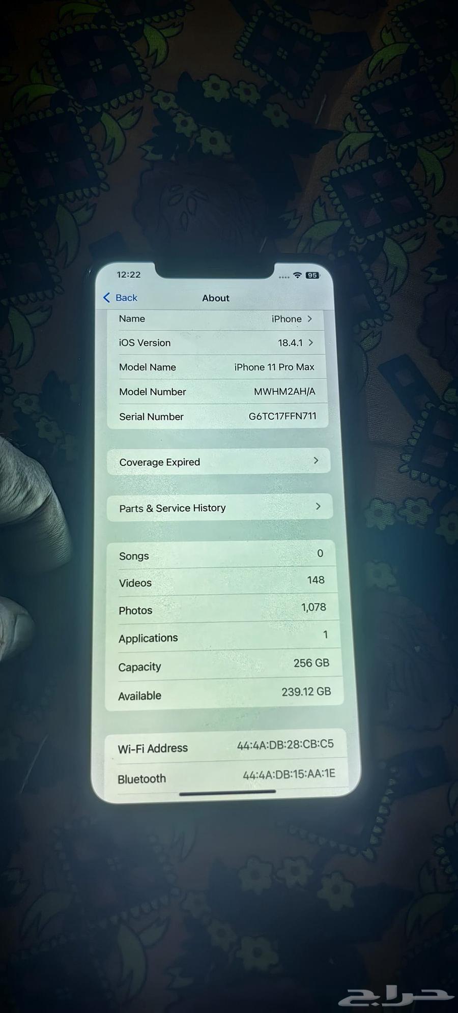 iPhone 11 Pro Max 256GB, phone condition perfect, nothing wrong with it63706756833409111