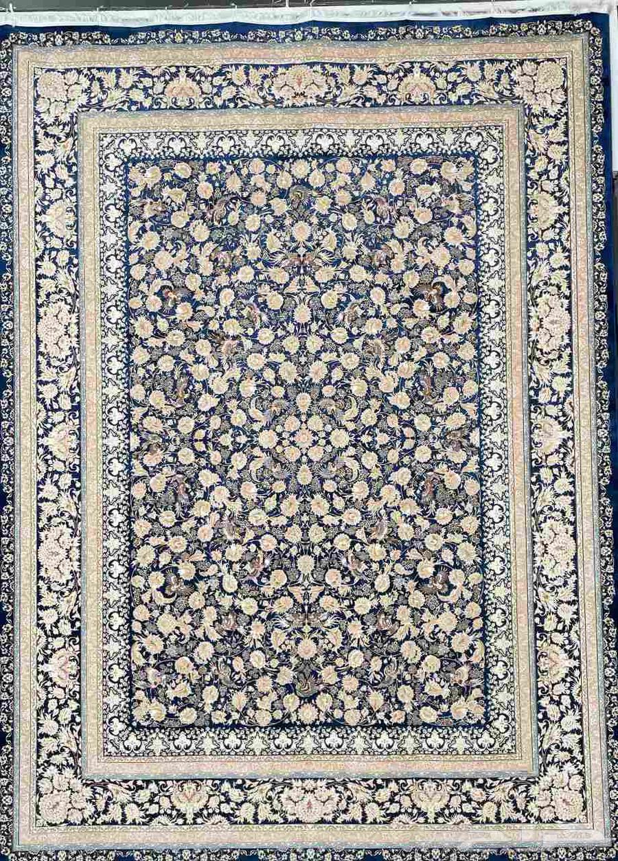 Original Iranian Carpet with Elegant Patterns Size 3 by 463713208707203114