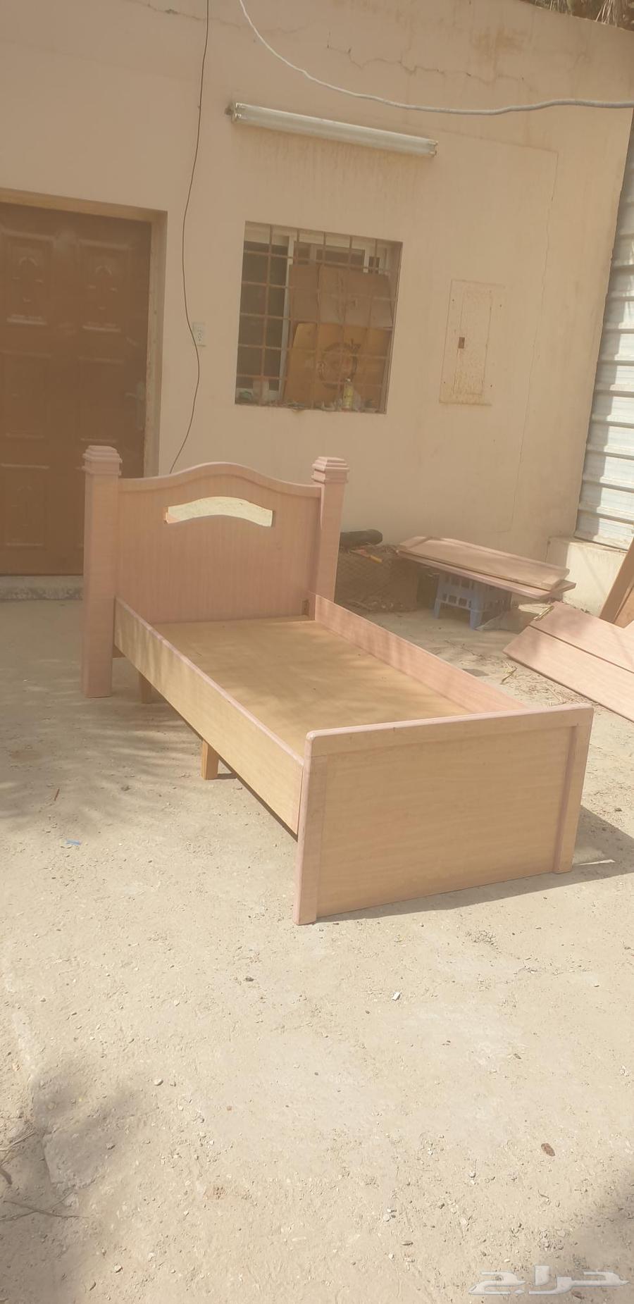 سرير خشب للأطفال مقاس نفر63711586062339111