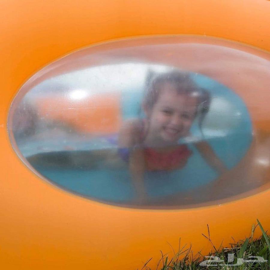Inflatable children's swimming pool, double-layered square with transparent viewing hole, new at the lowest price63725251729409113