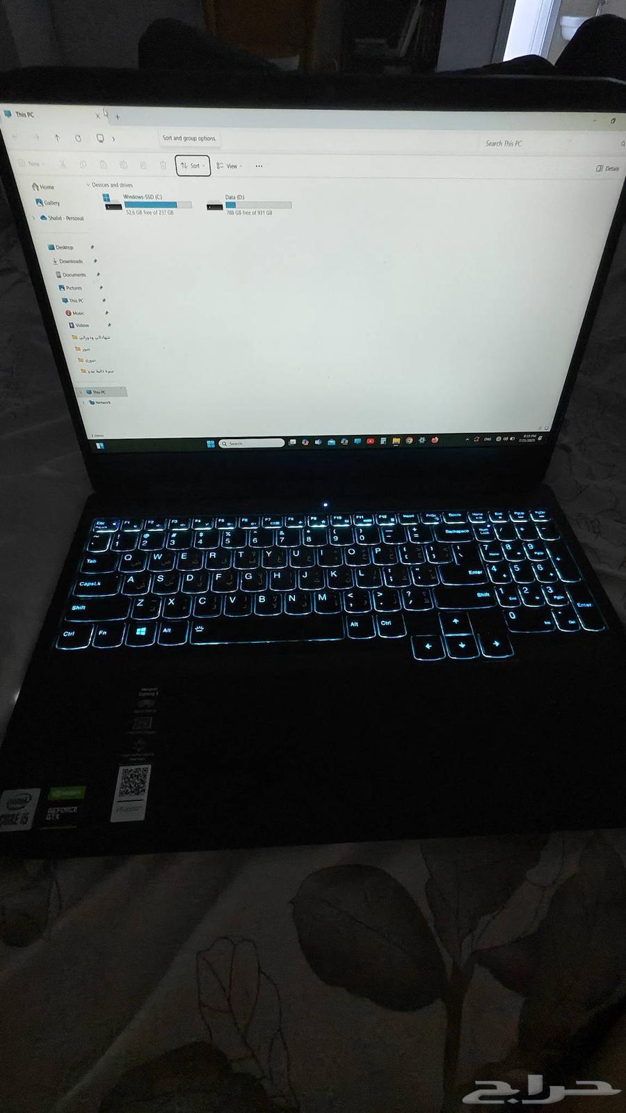 لابتوب العاب لينوفو63719582977921114