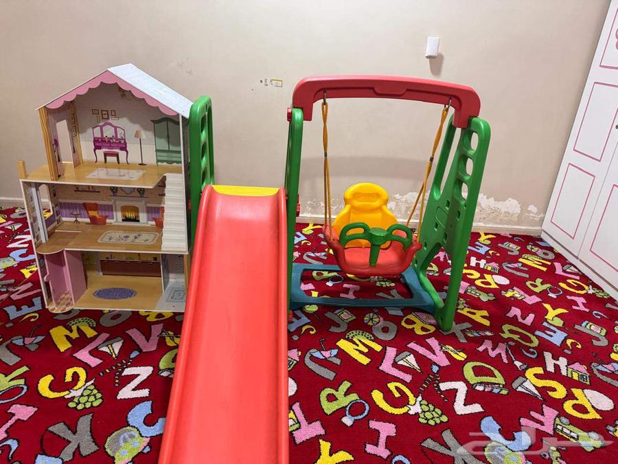 بيت دمى وارجوحه مع زحليقه63726644201219110
