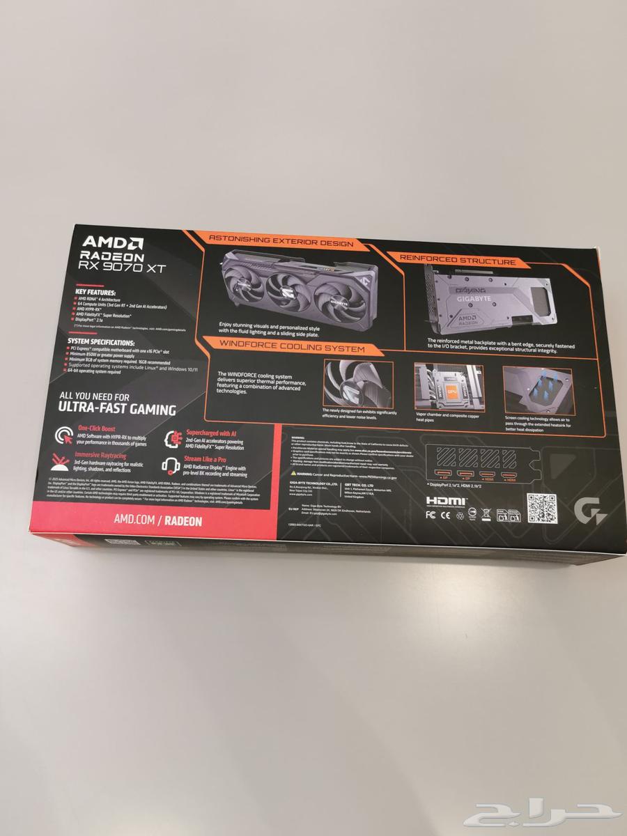 GIGABYTE RX 9070 XT Graphics Card63726730177281111