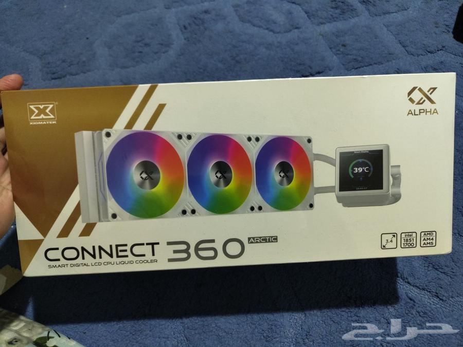 Aio Cooler For Pc XIGMATEK CONNECT 360 ARCTIC Digital LCD63728340269570110