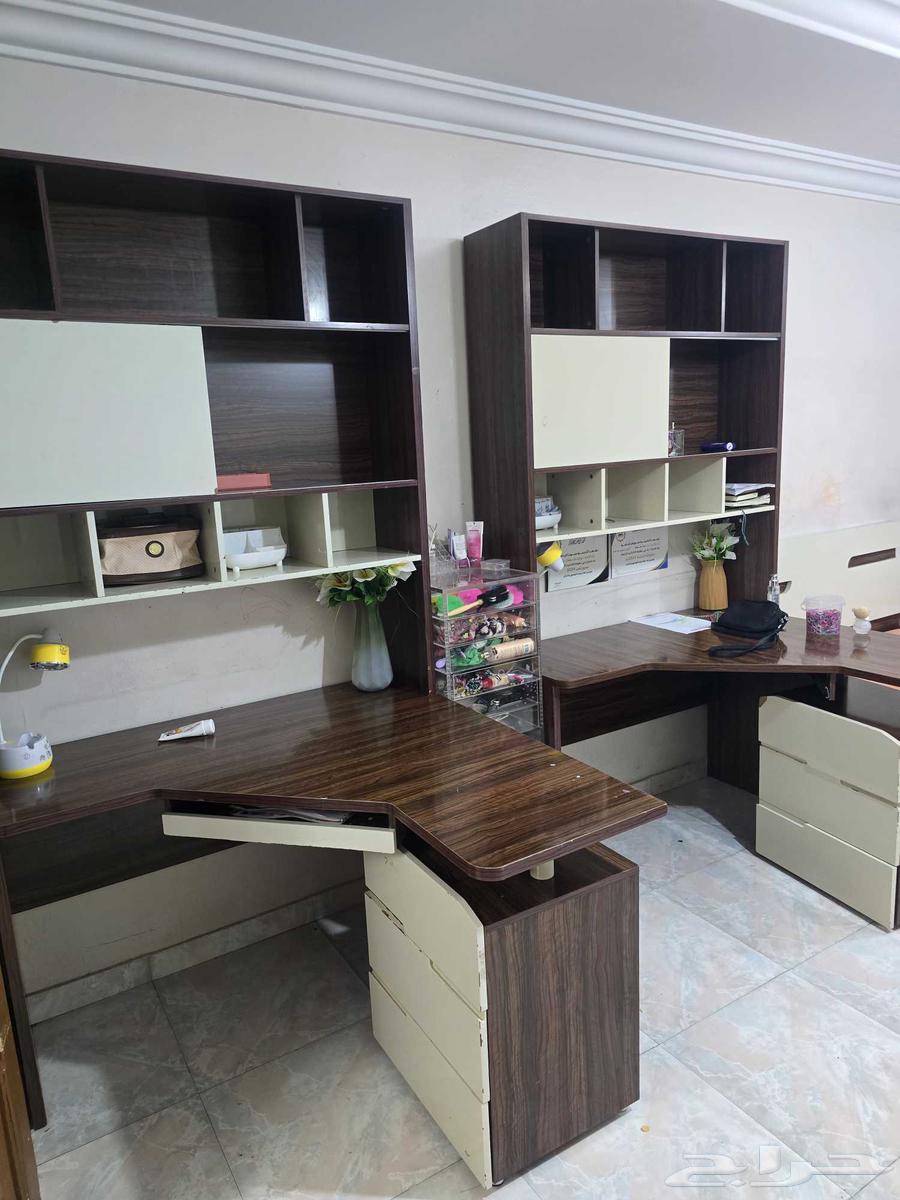 غرفه اطفال اوشبابى بحاله ممتازه 2 سرير 120 سم  2 دولاب  263727371626241111