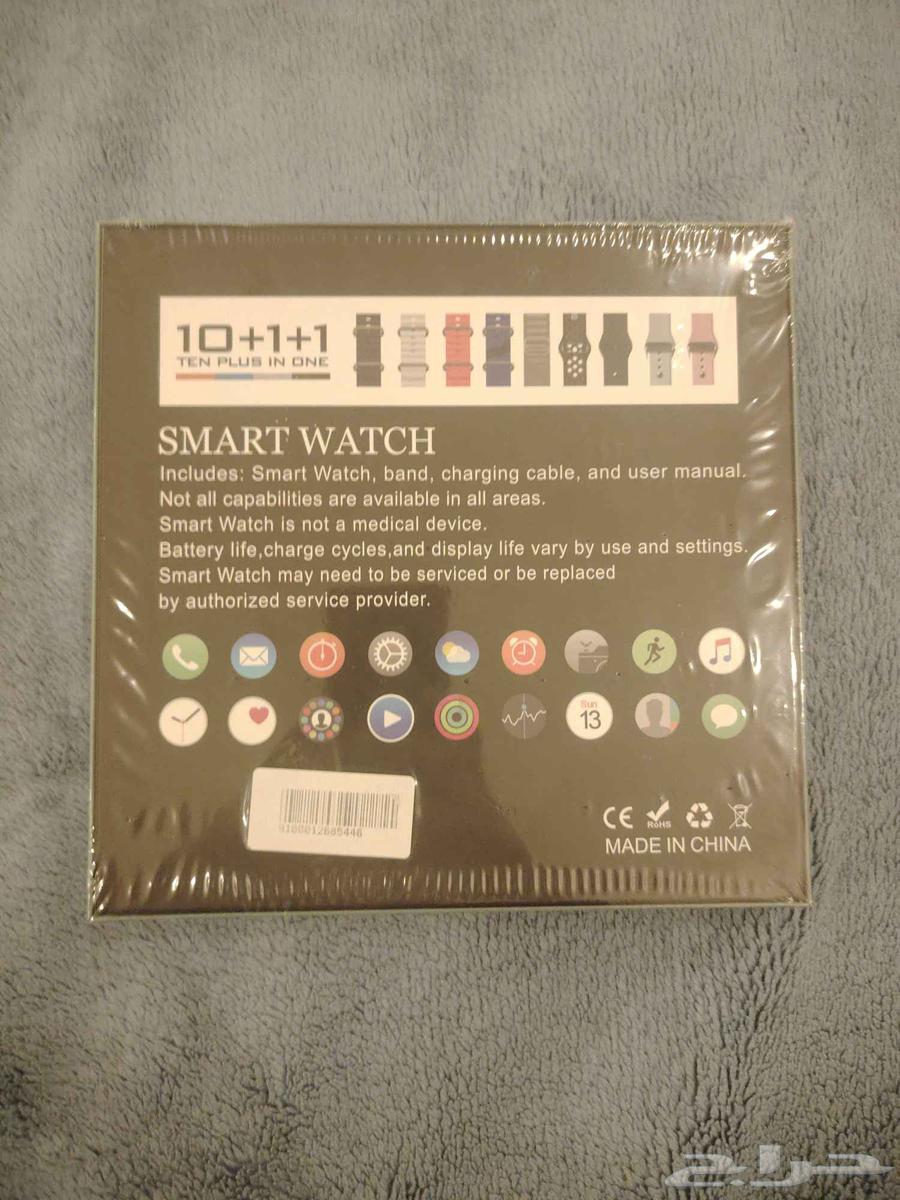 Wireless earphone device with a smartwatch, brand new condition, unopened63719123361793111