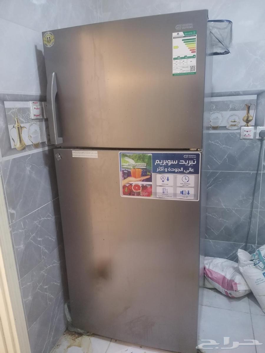ثلاجة بابين جنرال سوبريم 17 قدم   ستيل GS64SS63718731088385113