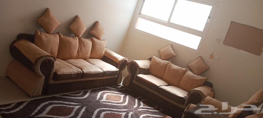 Very clean sofa, unfolds on both sides, 1 water rug, 2 tables, 2 curtains, price 80063717903257858113