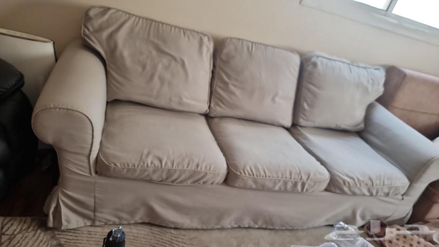 L-shaped sofa set and IKEA sofa63725997441154111