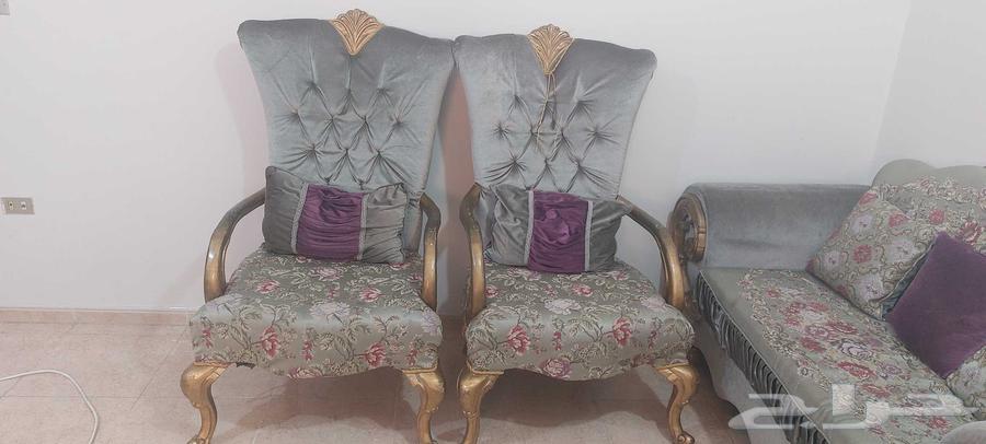 طقم كنب وركنه للبيع 450 ريال63719123394434114