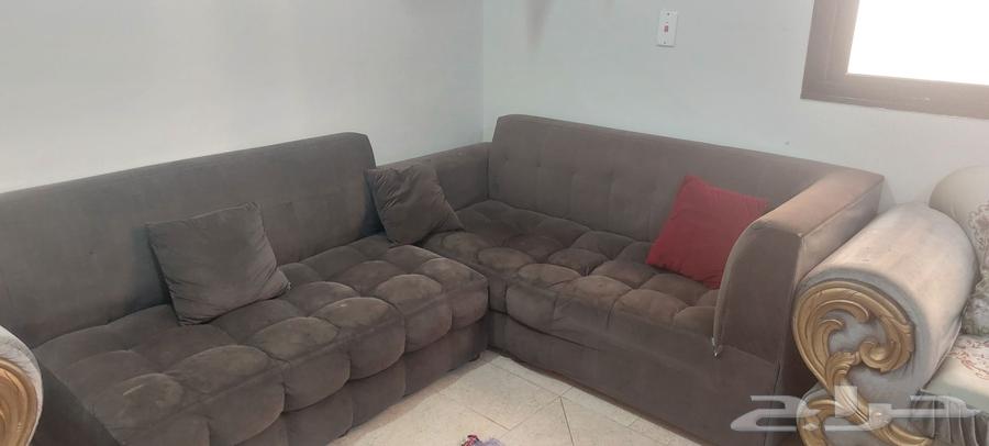 طقم كنب وركنه للبيع 450 ريال63719123394434111