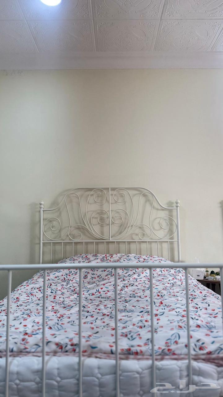 IKEA bedroom set with dresser, hanging mirror, drawer, and 5 shelves63721410387587110