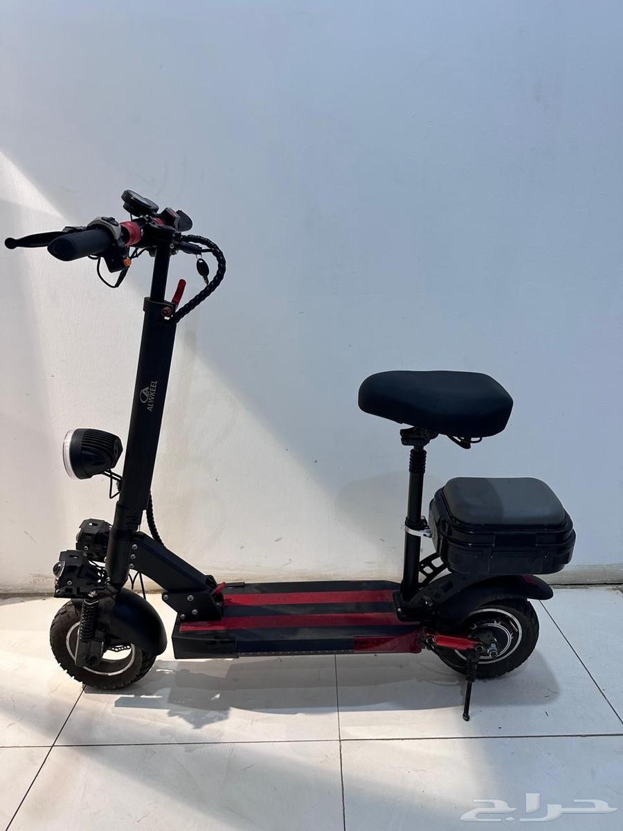 New monster scooter, bought for 1200, less than two months used, asking 1000 riyals63718545834627110