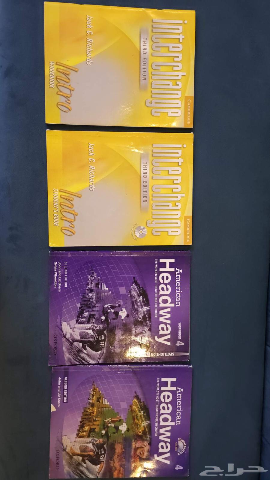 A set of English books from Cambridge, bundle for 10 riyals63738555511427113