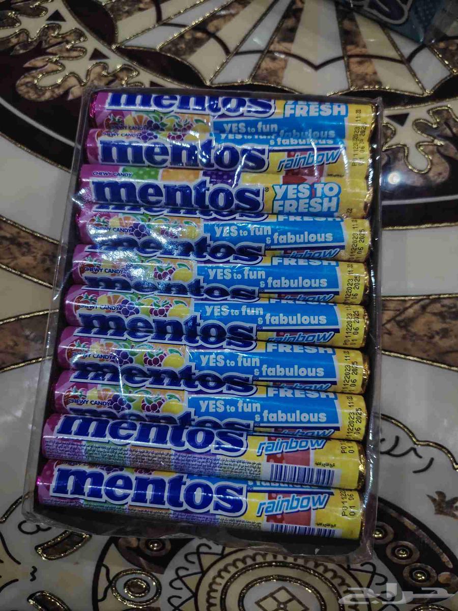حلاوه منتوس 40حبه في علبه بي 10ريال كرتون فيها 6علب بي5563729846626817111