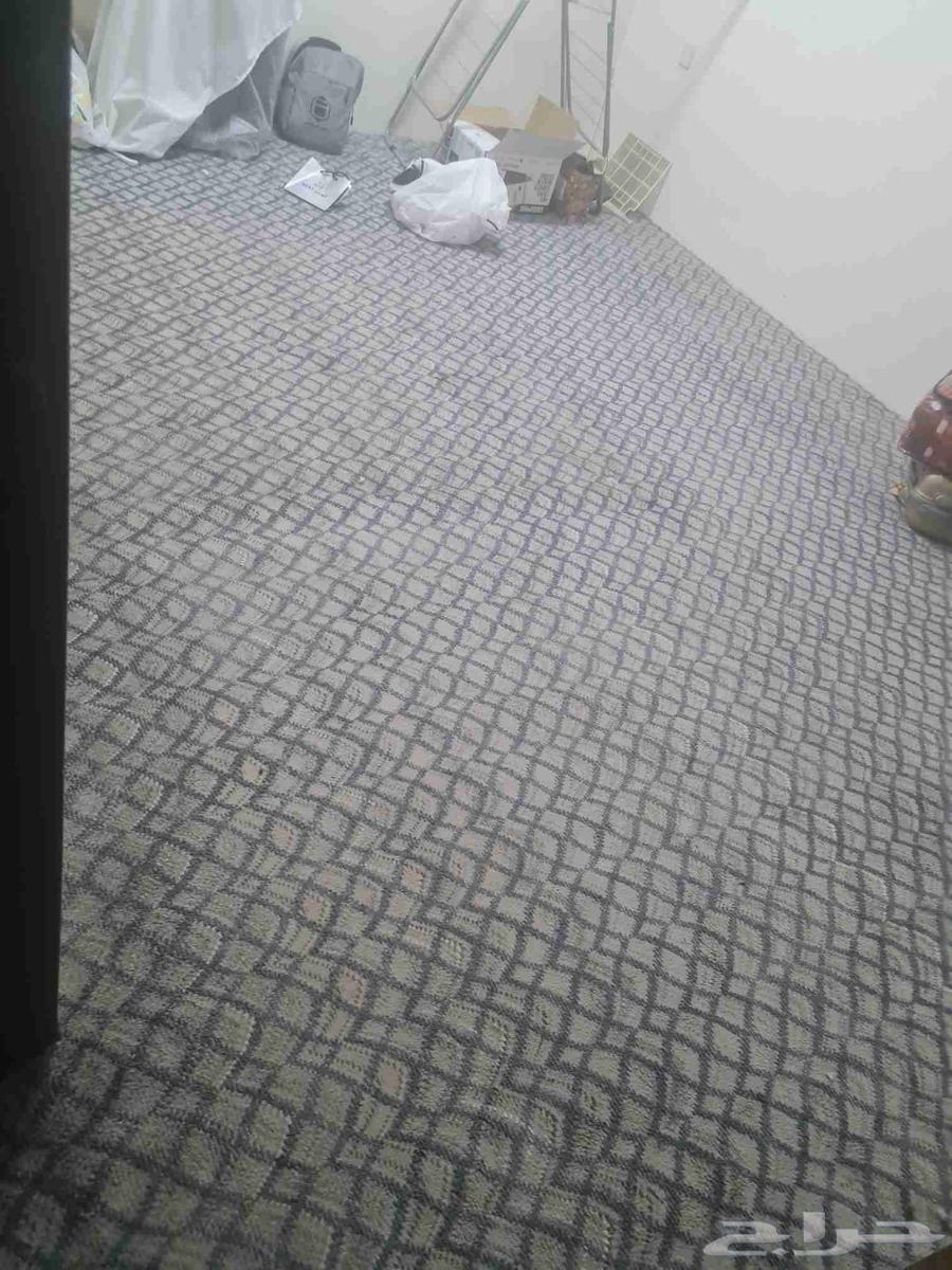 Table with chairs. 6 An-Nahal water bottles. Two sofas. Nearly new carpet63731065965825111