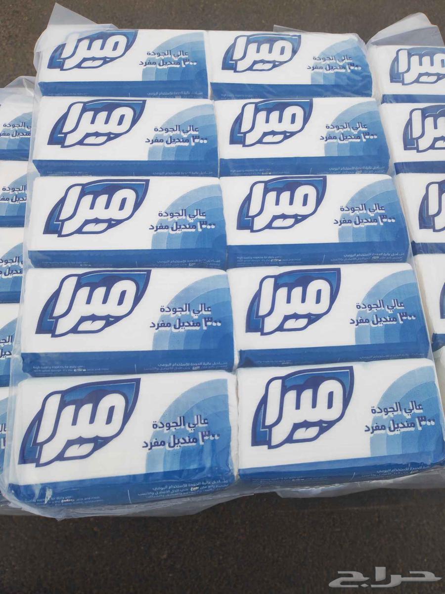مناديل ميرا ابو 300 منديل ب 65 ريال63735838265602113