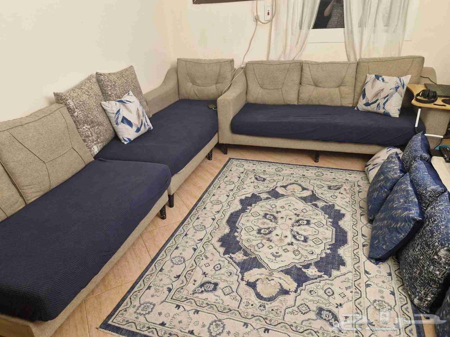 Sofa set for sale, 7-seater with a long reclining sofa63729846333441112