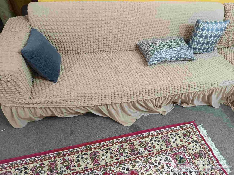 L-shaped sofa for 8 people, almost new, for inquiry63733301326467111