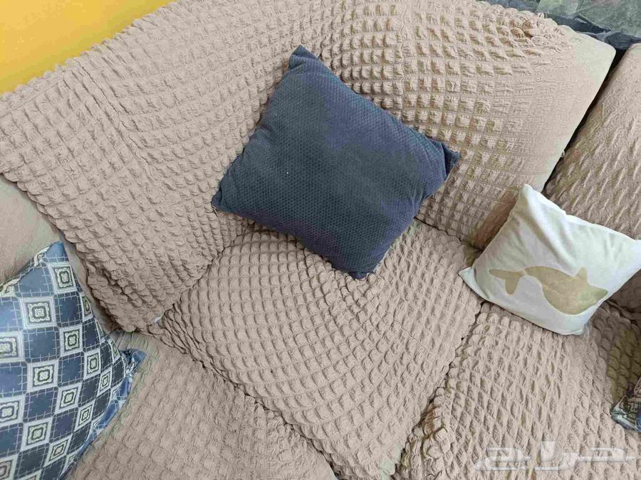 L-shaped sofa for 8 people, almost new, for inquiry63733301326467112