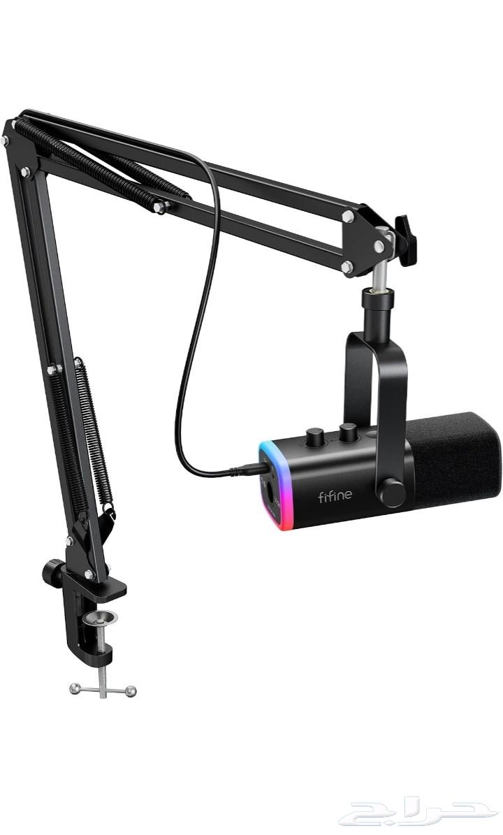 Fifine microphone with stand63734615207043110