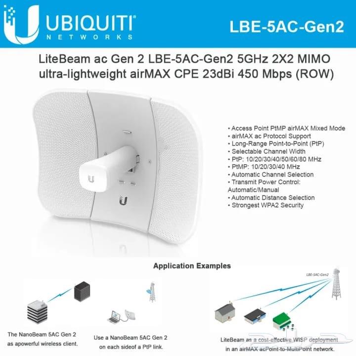للبيع لايت بيم LiteBeam 5AC Gen 263732277655553111