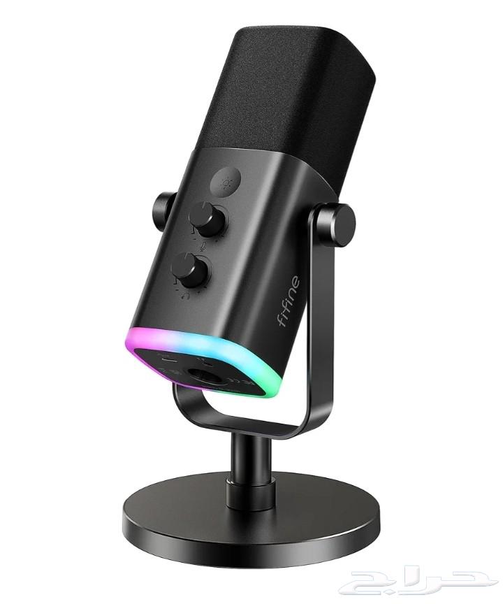 Fifine microphone with stand63734615207043111