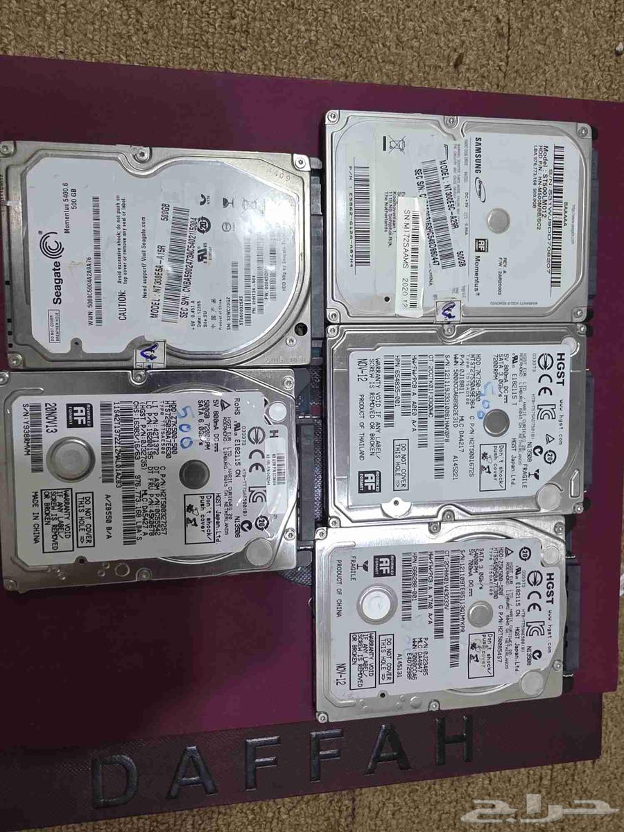 هارد لاب توب 500جيجا 85 ريال للحبة63744315745539110