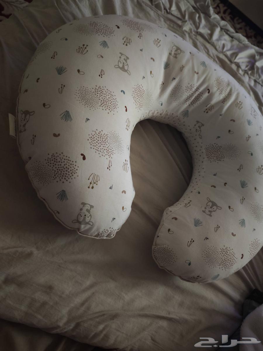 Clean used crib, available for one week with Centripoint nursing pillow63746009132547113
