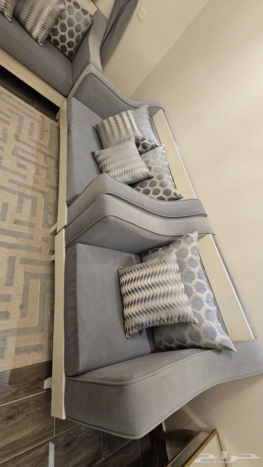Used sofa with tables63760896300419112
