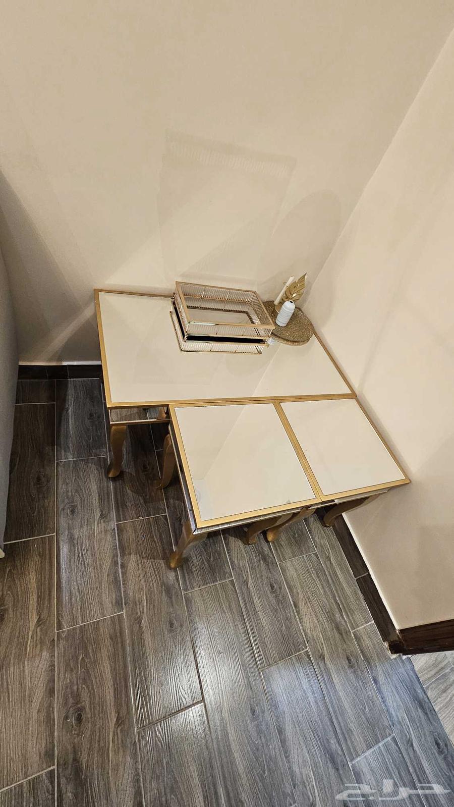 Used sofa with tables63760896300419114