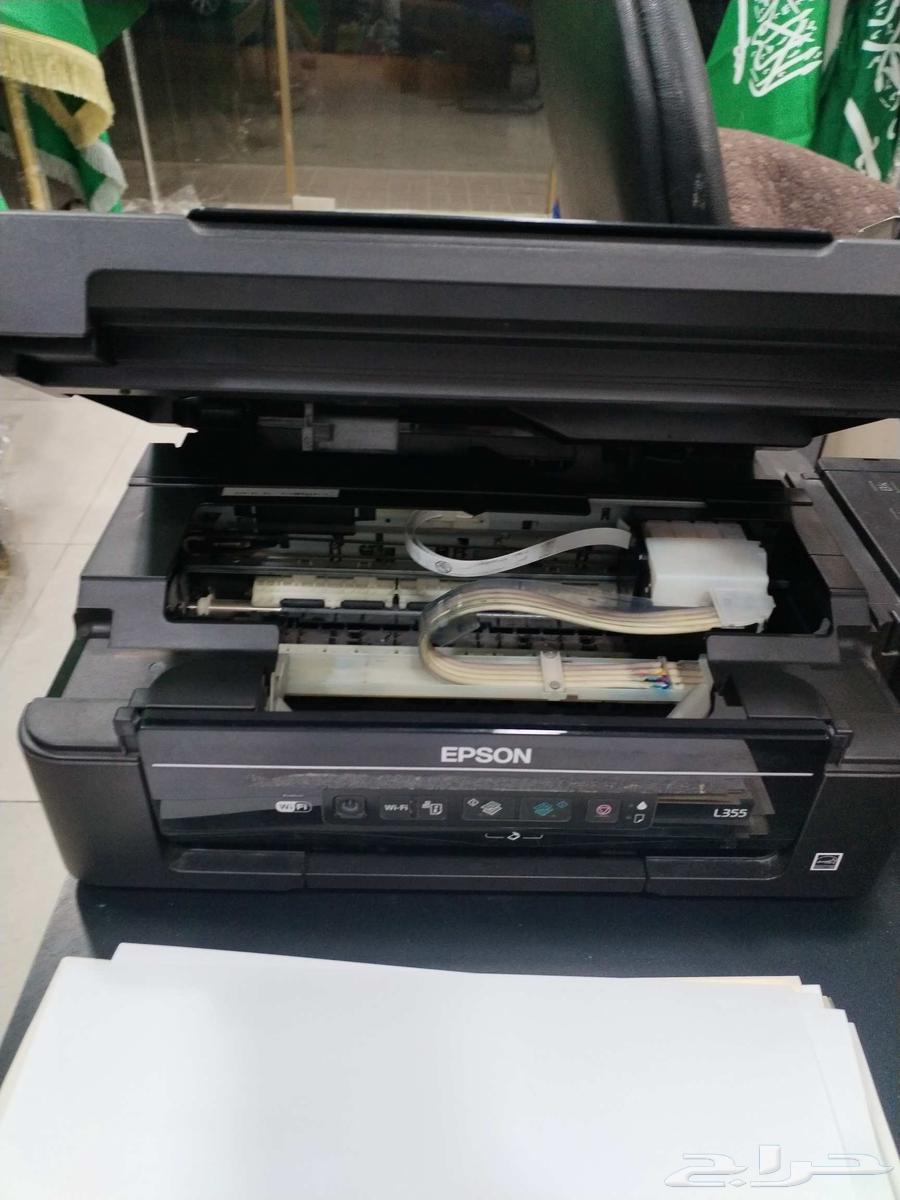 طابعة إبسون 4 الوان L355 قطع غيار خربانه63758135946625111