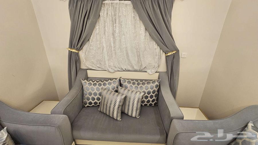 Used sofa with tables63760896300419113