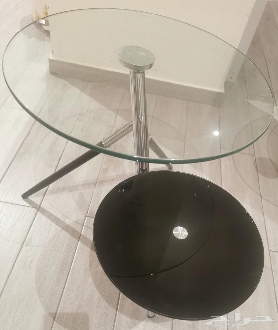 Beautiful 120 cm Glass Display Table with Movable Design and Round Corner Glass Table63773423820033114