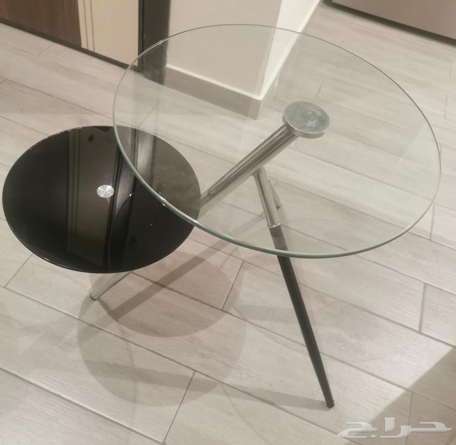 Beautiful 120 cm Glass Display Table with Movable Design and Round Corner Glass Table63773423820033113