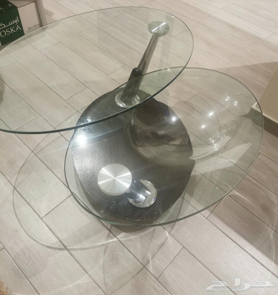 Beautiful 120 cm Glass Display Table with Movable Design and Round Corner Glass Table63773423820033111